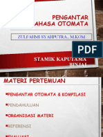 Bahasa Dan Otomata