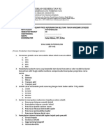 3 Soal Uas Patofisiologi Tingkat I Semester Ii Ta 2019 2020