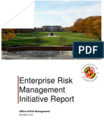 Enterprise Risk Management Initiative Report