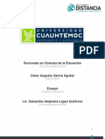 César Augusto García Aguilar - 3.1 - Ensayo