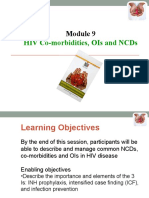 Hiv Co-Morbidities, Ois and Ncds