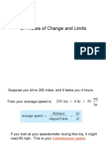 Lecture 2.1 Rate of Change &amp Limits