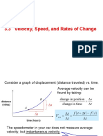 Lecture 3.3 Rate of Change