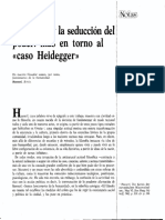 El Filosofo y La Seducción Del Poder: Más en Torno Al Caso Heidegger