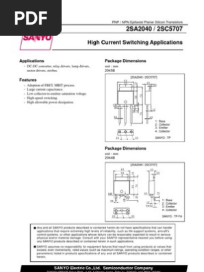 2SC5707 三洋トランジスター C5707 100個 リレー 4ピン