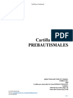 Cartilla Bautismal 2018