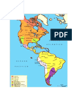 Mapa Aborigenes de America