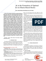 Value at Risk in The Formation of Optimal Portfolio On Sharia-Based Stocks