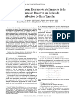 Metodología para Evaluación Del Impacto de La Compensación Reactiva en Redes de BT PDF