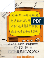 BORDENAVE, J. O que é comunicação.pdf