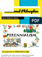 Definition of Perennialism
