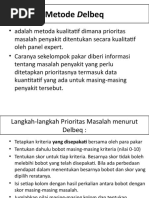 Matriks Prioritas Pemecahan Masalah | PDF