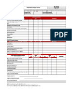 Inspección equipos alturas arnés eslinga