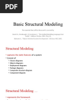 Basic Structural Modeling