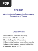 Transaction Processing Concepts and Theory