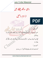 راہی ساتھ چلتے ہیں۔از۔ارم راحیل PDF