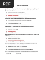 C. An Unreliable Accounting System