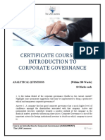 Certificate Course On Introduction To Co
