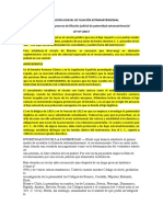 Declaración Judicial de Filiación Extramatrimonial