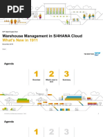 Warehouse Management in S/4HANA Cloud