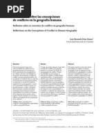 LA TERRITORIALIDAD COMO GEGRAFIA DEL CONFLICTO