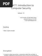 Introduction To Computer Security