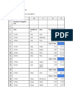 Review (Google Sheets) PT 1.2