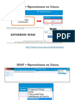 Siaf Operaciones en Linea