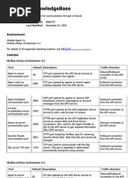 McAfee KnowledgeBase - Ports Needed by ePO 4.0 and 4