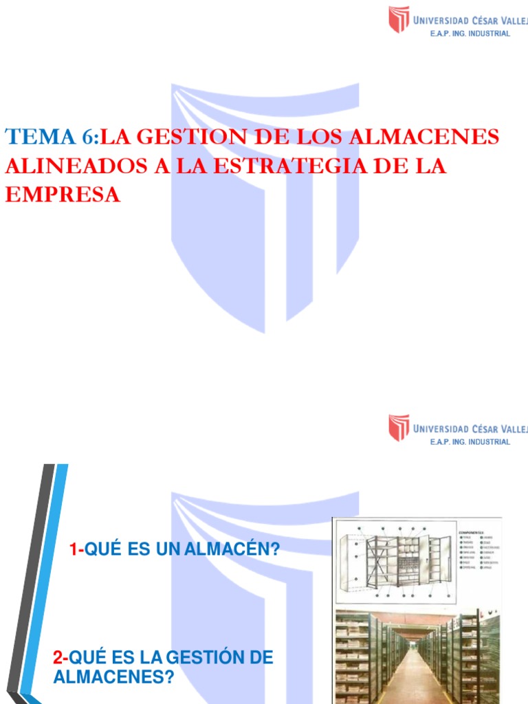 Gestión Eficiente de Almacenes Empresariales | PDF | Almacén | Logística