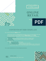 Online Retail Branding Guidelines by Slidesgo