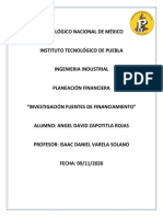 Fuentes de Financiamiento PDF