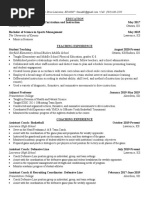 Blake Mudd Resume