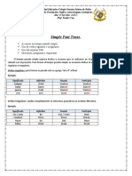 Actividad 2 4to Año Simple Past