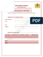 Formulaire de Virement