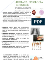 Anatomía Humana, Fisiología e Higiene Introducción