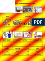 Job Descriptions Occupations and Places of Work Fun Activities Games Warmers Coolers - 65501