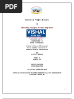 Download Project Report on Vishal Mega Mart by Gaurav Tyagi SN48681991 doc pdf