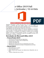 Activar Office 2019 Full Español Dale Webo