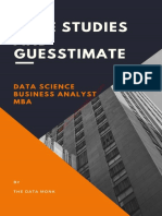 Case Studies And Guesstimates for Data Science, Business Analyst and MBA candidate.pdf