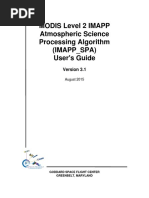 Modis Level 2 Imapp Atmospheric Science Processing Algorithm (Imapp - Spa) User's Guide