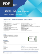 Fibocom l860gl Datasheet v1.0 PDF