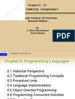 Programming Languages: Computer Science: An Overview Eleventh Edition