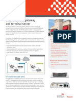 Enterprise Lte Gateway and Terminal Server: Sierra Wireless Airlink Es440