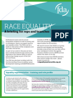Race Equality: A Briefing For Reps and Branches