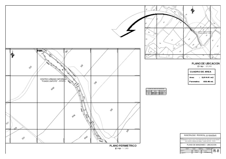 Plano de Manzaneo | PDF