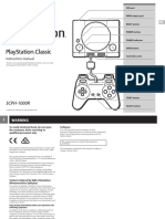 SCPH-1000R: Instruction Manual