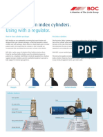 Healthcare Pin Index Cylinder Instruction Guide Leaflet