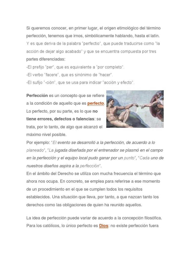 Perfección | PDF | Ciencia cognitiva | Epistemología