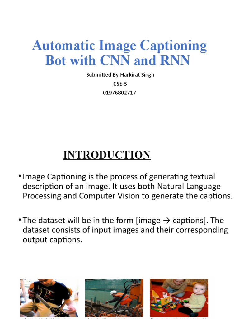 Ai Image Captioning | PDF | Emerging Technologies | Futurology